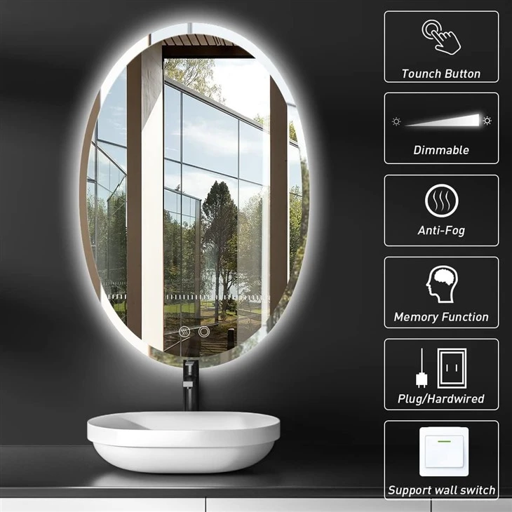 Black Led Mirror factory